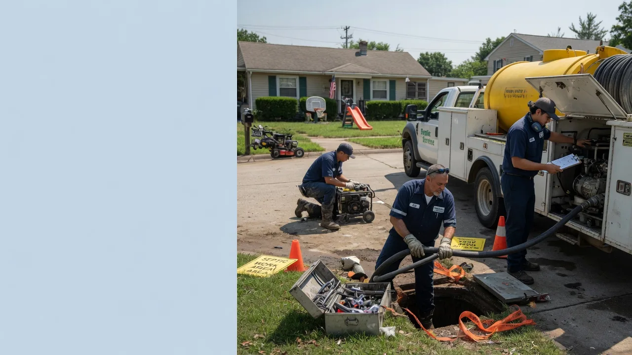 Septic Tank Pumping in Jackson, MI near me